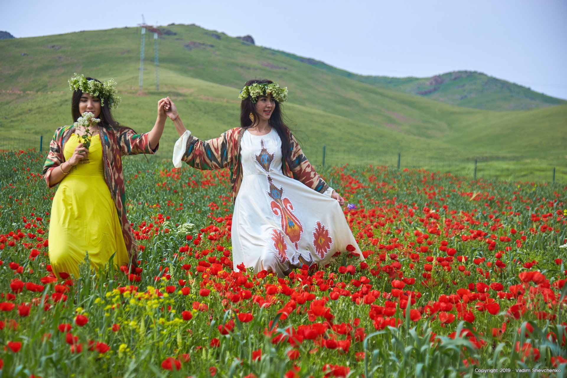Узбекистан Весна девушка
